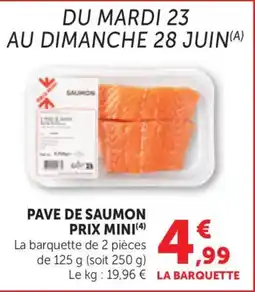 Bi1 Pave de saumon prix mini offre