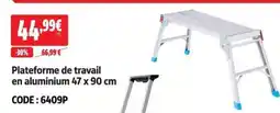 Screwfix Plateforme de travail en aluminium offre