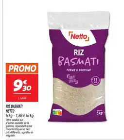 Netto Netto Riz basmati offre