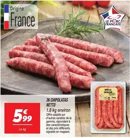 Netto Netto 36 Chipolatas offre