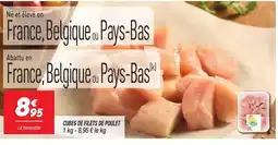 Netto Cubes de filets de poulet offre