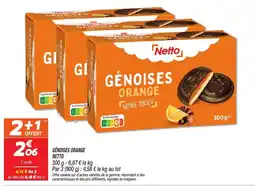 Netto Netto Génoises orange offre
