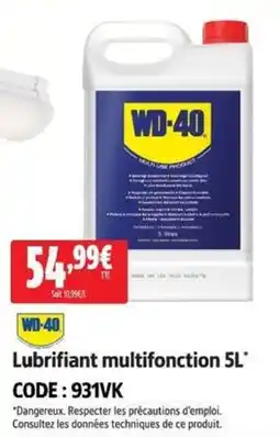 Screwfix Wd-40 Lubrifiant multifonction offre