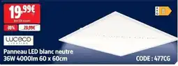 Screwfix Panneau LED blanc neutre 36W 4000lm offre