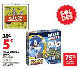 Auchan Mille bornes sonic offre