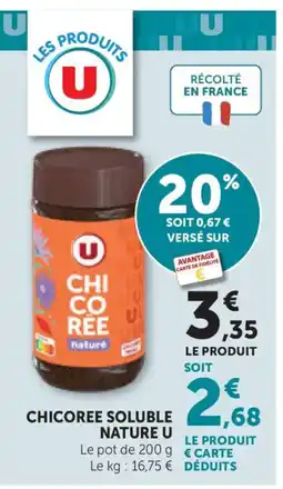 Bi1 Chicoree soluble nature u offre