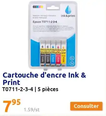 Cartouche d'encre ink & print
