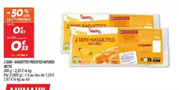 Netto Netto 2 demi - baguettes précuites natures offre