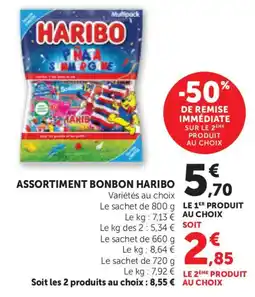 Bi1 Haribo Assortiment bonbon offre