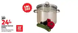 Auchan Gamme de traiteur en inox offre