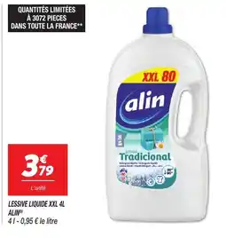 Netto Alin Lessive liquide xxl offre