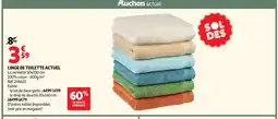 Auchan Actuel Linge de toilette offre