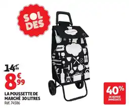 Auchan La poussette de marché offre