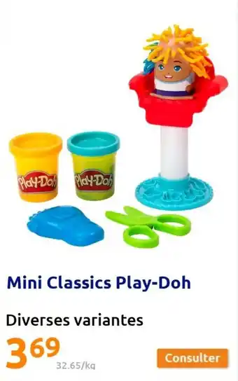 Mini classics play-doh