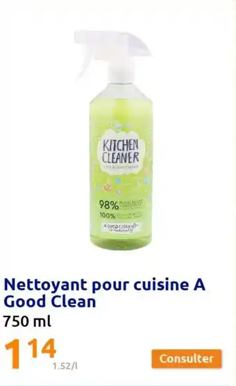 Action Nettoyant pour cuisine a good clean offre