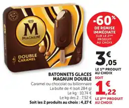 Bi1 Magnum Batonnets glaces double offre