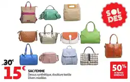 Auchan Sac femme offre