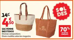 Auchan Inextenso Sac femme offre