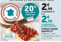 Bi1 Tomate cerise grappe u offre