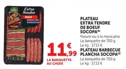 Bi1 Socopa Plateau extra tendre de boeuf offre