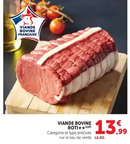 Bi1 Viande bovine roti offre