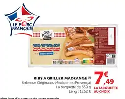 Bi1 Madrange Ribs a griller offre