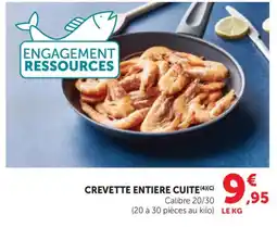Bi1 Crevette entiere cuite offre