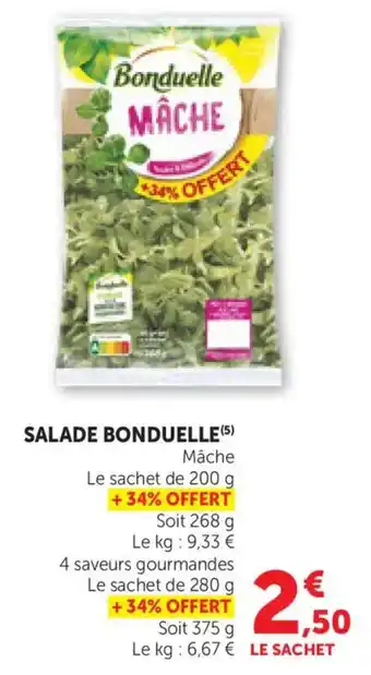 Bi1 Bonduelle Salade offre