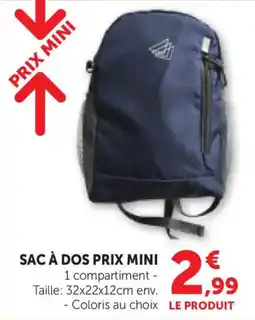 Bi1 Sac à dos prix mini offre