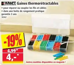 Norma Kraft Gaines thermorétractables offre