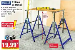 Norma Scheppach tréteau de travail offre