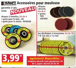 Norma Kraft Accessoires pour meuleuse offre