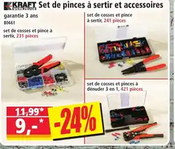 Norma Kraft Set de pinces à sertir et accessoires offre
