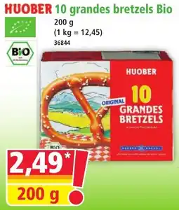 Norma Huober 10 grandes bretzels Bio offre