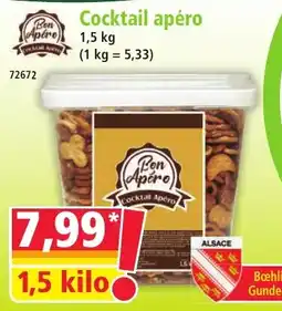 Norma Bon Apéro Cocktail apéro offre