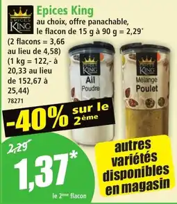 Norma Epices King offre