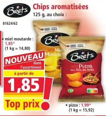 Norma Brets Chips aromatisées offre