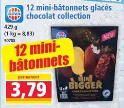 Norma 12 mini-bâtonnets glacés chocolat collection offre