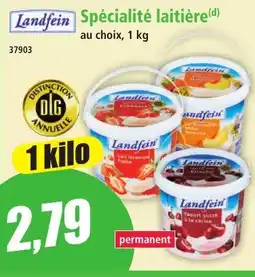 Norma Landfein Spécialité laitière offre