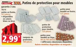 Norma Power Tools Patins de protection pour meubles offre