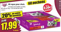 Norma Whiska 60 repas pour chats offre