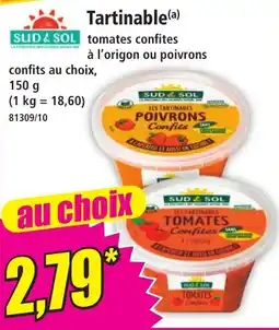 Norma Sud & Sol Tartinable offre