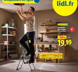 Lidl PARKSIDE Marchepied à 2 marches offre