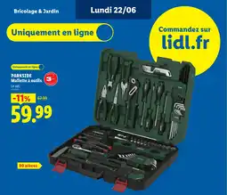 Lidl PARKSIDE Mallette à outils offre