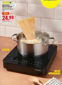 Lidl SILVERCREST Plaque à induction offre