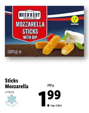 Lidl Sticks Mozzarella offre