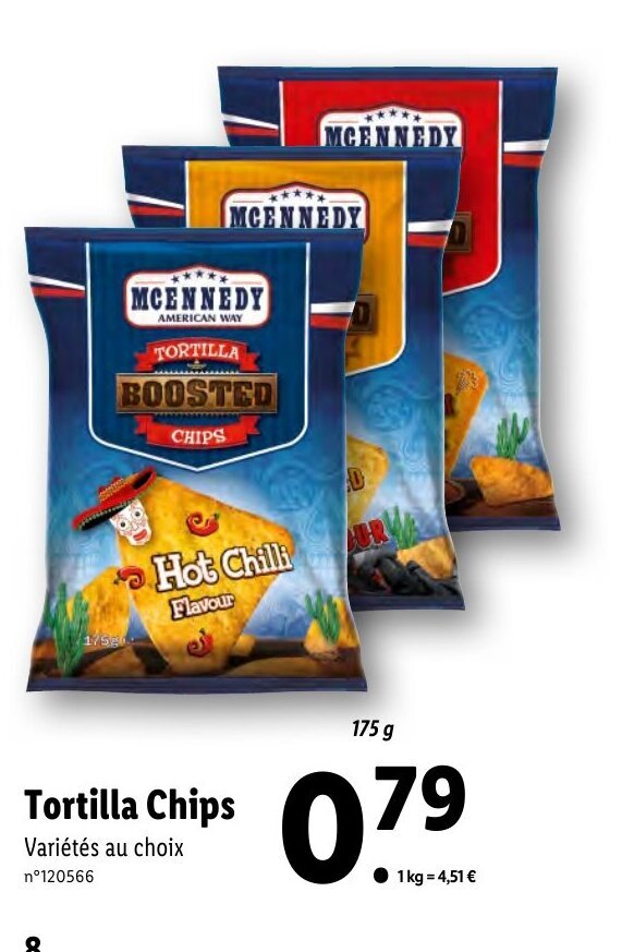 Promo Tortilla Chips chez Lidl