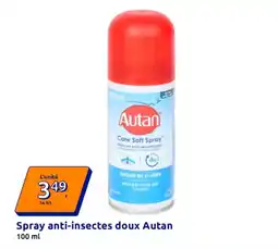 Action AUTAN Spray anti-insectes doux offre