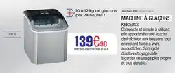 Extra Kitchen chef machine à glaçons offre