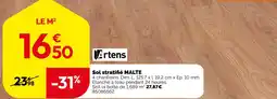 Weldom Artens sol stratifié malte offre